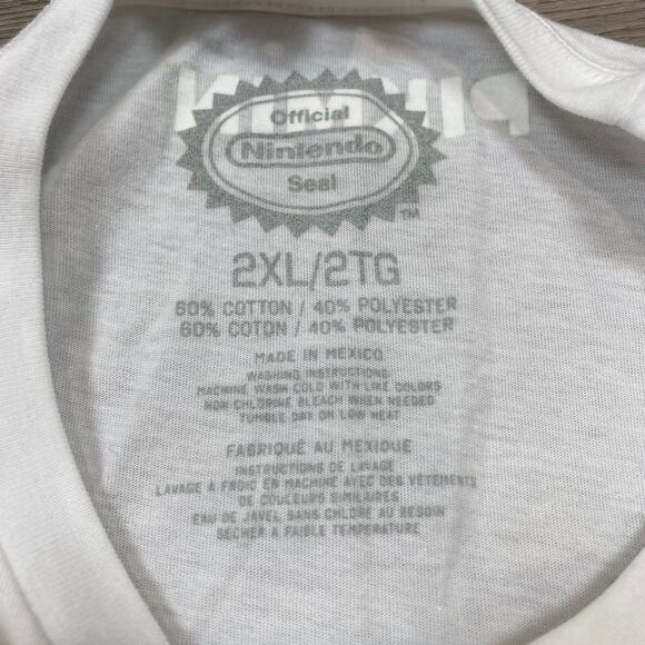 NWT Nintendo Pikmin Logo Short Sleeve T Shirt Men's 2XL - Picture 8 of 11